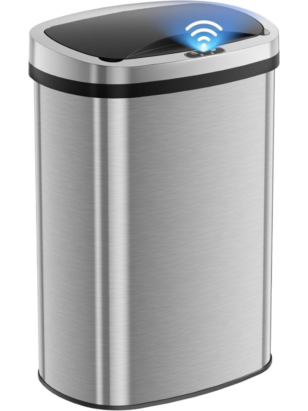 Touchless Sensor Trash Can, 13 Gallon Automatic Garbage Bin for Home & Kitchen